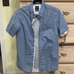 Level ten Blue Patterned Casual Shirt